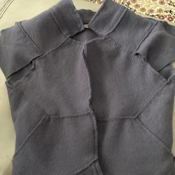 ❌SOLD❌Botttega Veneta Slate Blue Felted Blazer💙💙💙 - Picture 4 of 13